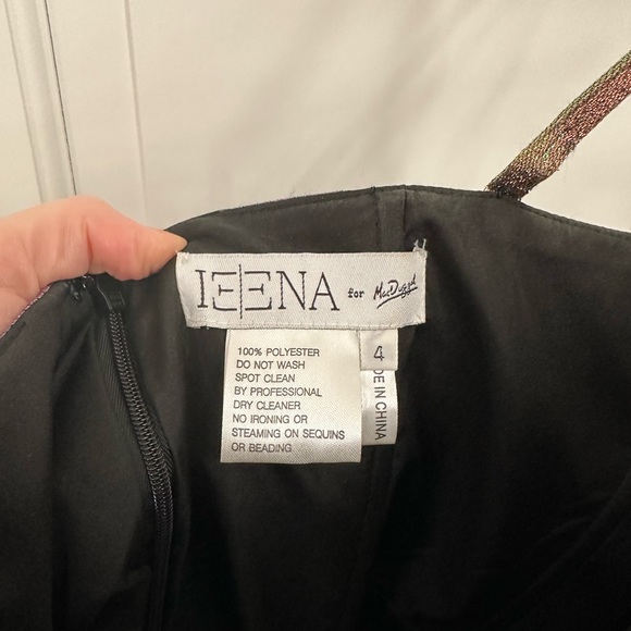 Ieena for Mac Duggal Rainbow Party Dress Size 4 - Picture 5 of 5